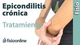 ¿CÓMO tratar las Tendinitis rebeldes o crónicas? Epicondilitis  o codo de tenista.