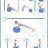 10 ejercicios para trabajar tu core con fitball